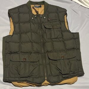 Polo Ralph Lauren Dark Green Quilted Vest